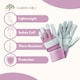 image 4 of Marco Paul Pink Leather Gardening Gloves Pink