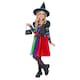 image 1 of Rainbow Witch Girls Fancy Dress Costume Kids Medium - Age 7-9