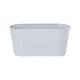 image 4 of Wham studio 4x 30cm Oval Plastic Trough | Grey | Cool Grey