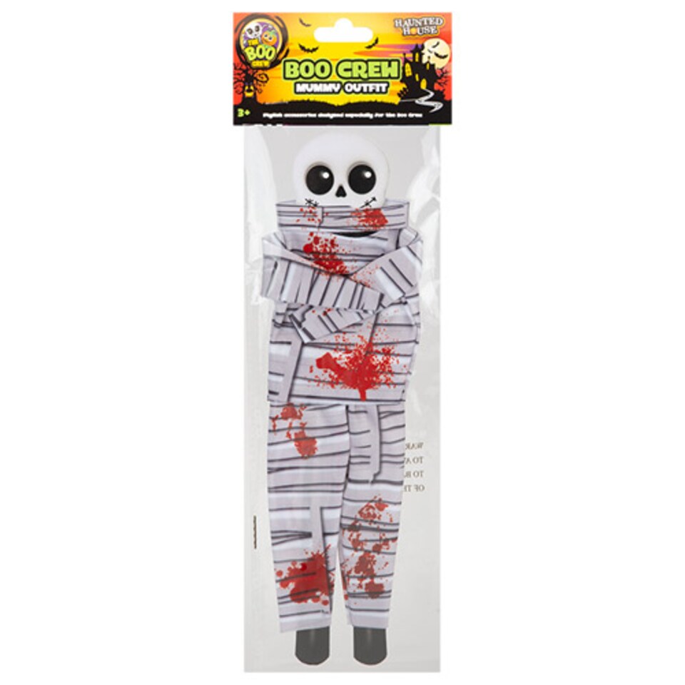 image 1 of Mummy Outfit for Boo Crew Halloween Doll