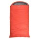 image 1 of Mountain Warehouse Summit 250 Square Sleeping Bag Insulated Two Way Zip Camp Bed Right Handed Zip - Long length (215cm) Orange | Burnt Orange