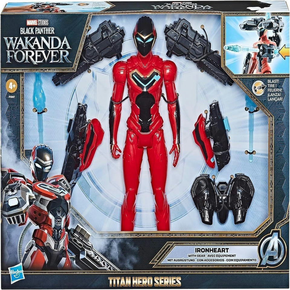 image 1 of Iron heart Titan role play aciton figure with Gear