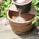 image 2 of Iron Tap, Bucket & Barrel Cascading Water Feature H62cm