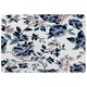 image 1 of Blue Flower Illustrations (Rug) Blue | Large: 140x200cm