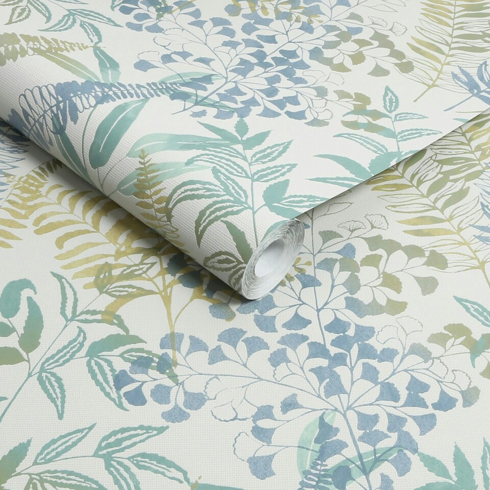 image 1 of Superfresco Easy Temptation Aqua Wallpaper Blue | Blue