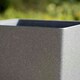image 4 of Primrose Garden Cube Square Flower Pot Recycled Planter Grey 43 x 43 x 43 cm