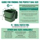 image 3 of The Caddy Company 7 Litre Tie Handle Compostable Food Waste Bin Bags - 3 Rolls