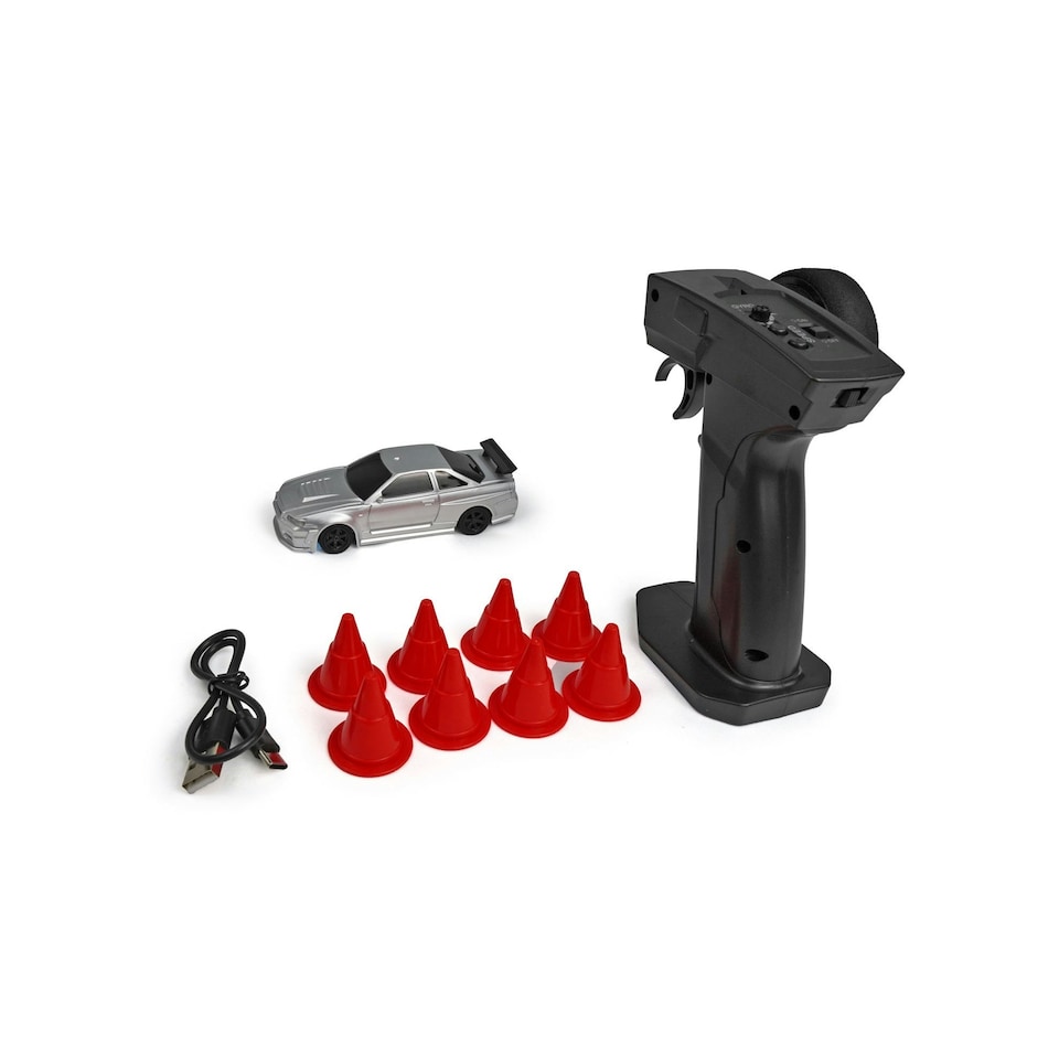 image 1 of RCG Racing Micro DC 1/43 Drift Car - Silver