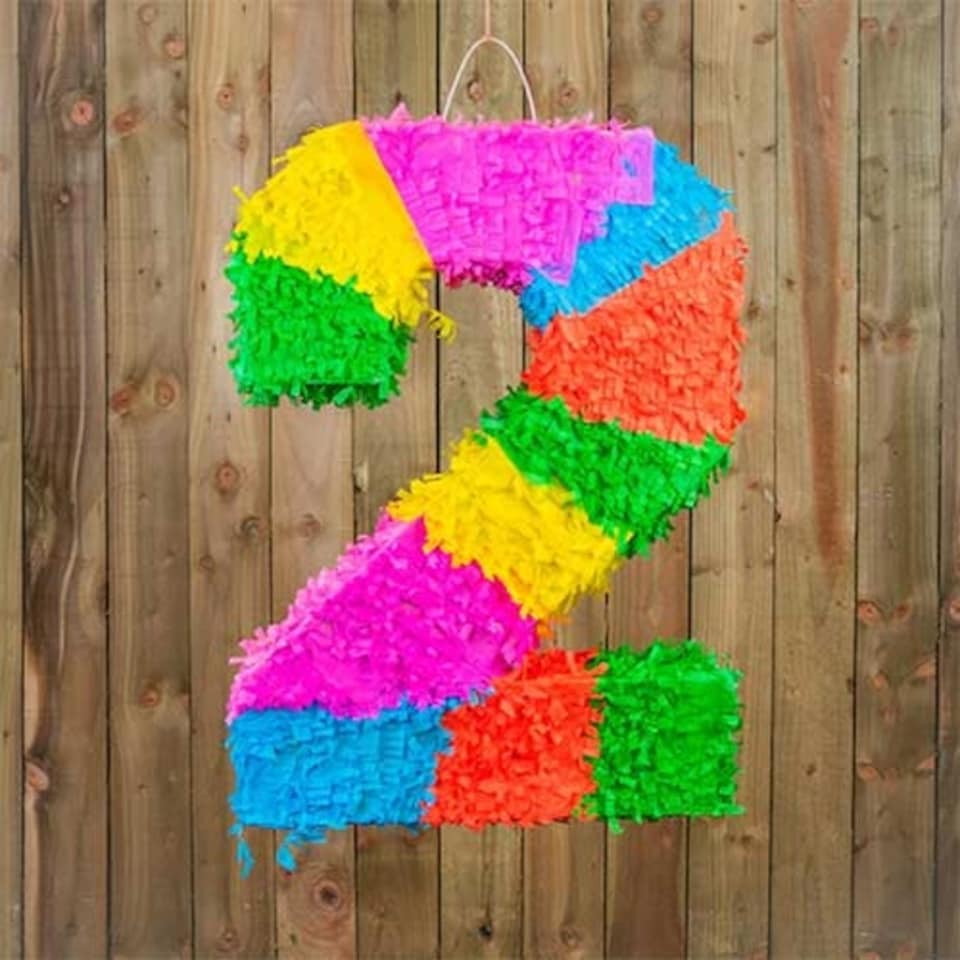 image 1 of Number 2 Standard Pinata 50cm