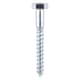image 1 of Timco - Coach Screws - Hex - Zinc (Size 6.0 x 70 - 10 Pieces)