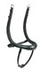 image 1 of Shires Velociti Ervonomic Curved Flash Noseband | Black | Size: Cob
Colour: Black