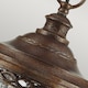 image 2 of English Bridle 3 Light Medium Outdoor Ceiling Chain Lantern British Bronze, E14