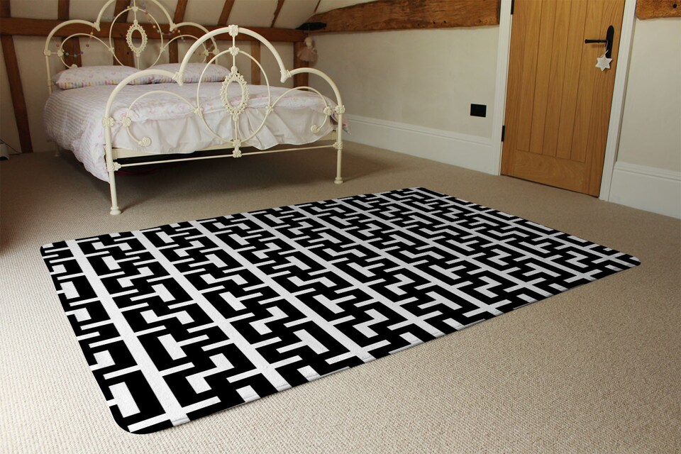 image 1 of Maze Designer Rug | Multi