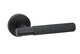 image 2 of Golden Grace 4 Pairs Knurled T-Bar Door Handles in Matt Black Finish | Black | 4 Pairs