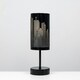image 3 of ValueLights Modern Gloss Black Touch Table Lamp With New York Skyline Shade