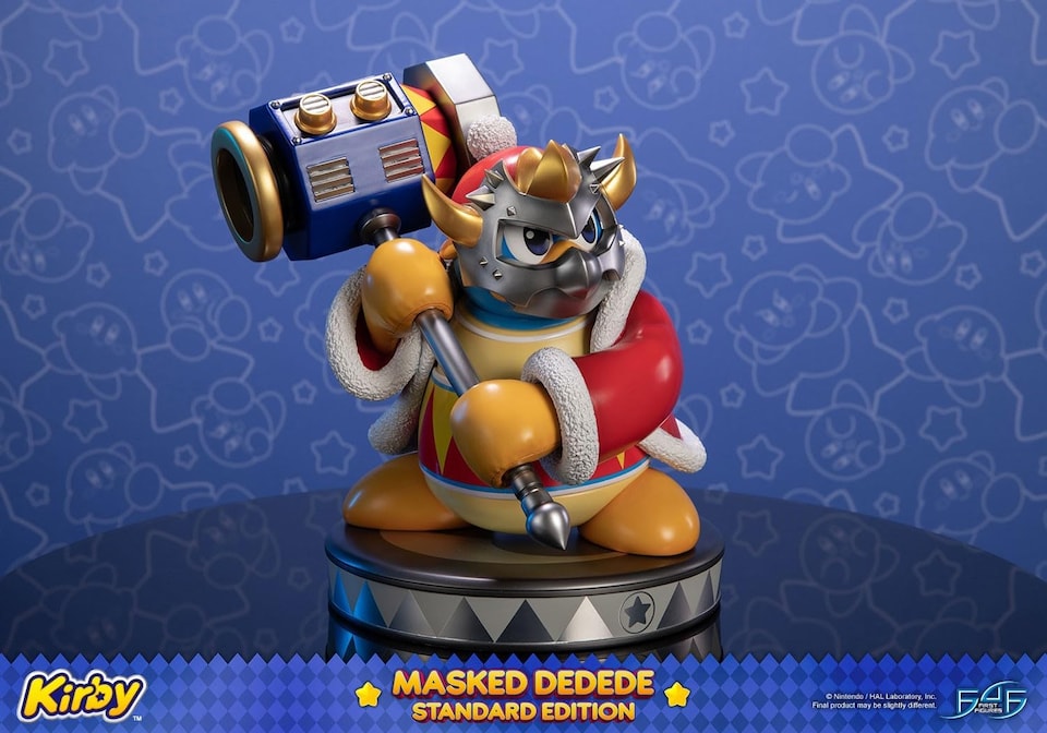 image 1 of First4Figures Kirby Masked Dedede RESIN Statue