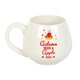 image 3 of Something Different Autumn Skies & Apple Pies Rounded Mug - White - One Size