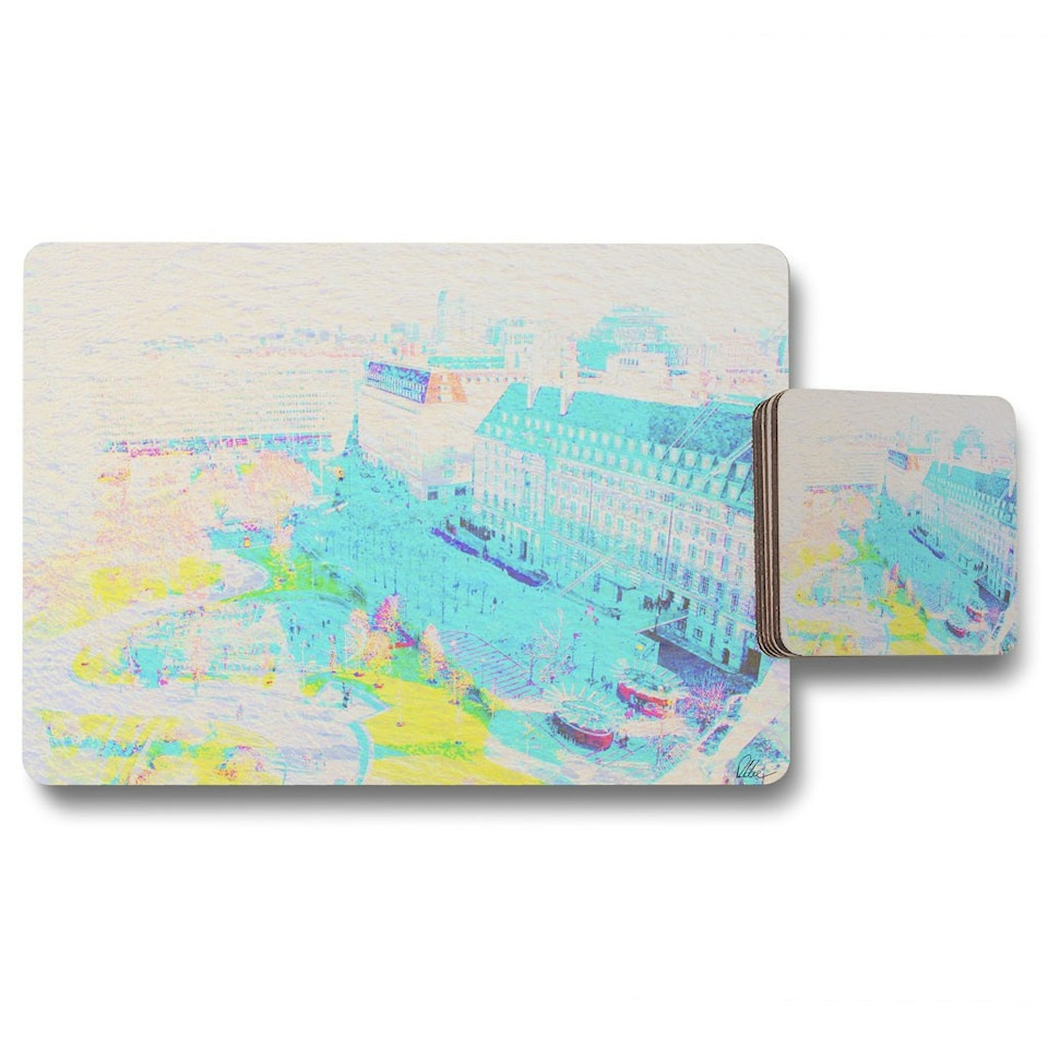 LONDON EYE PARK (Placemat & Coaster Set)