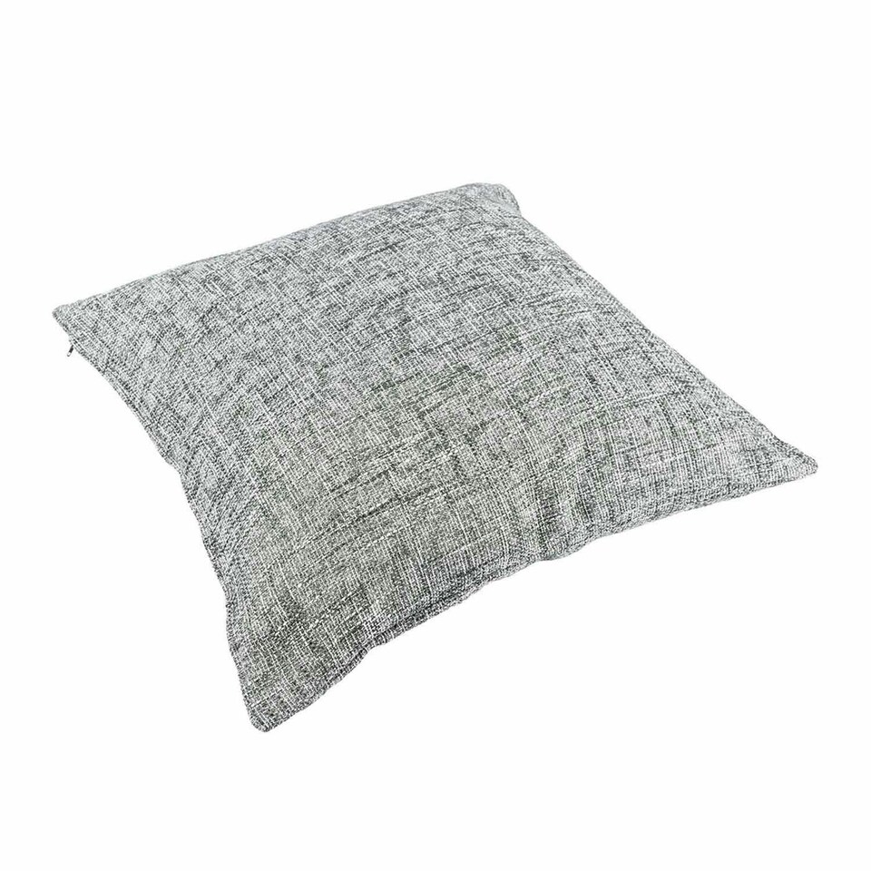 image 1 of Homescapes Textured Dark Grey Cushion Cover - 60 x 60 cm | Grey | Dark Grey | 60 x 60 cm