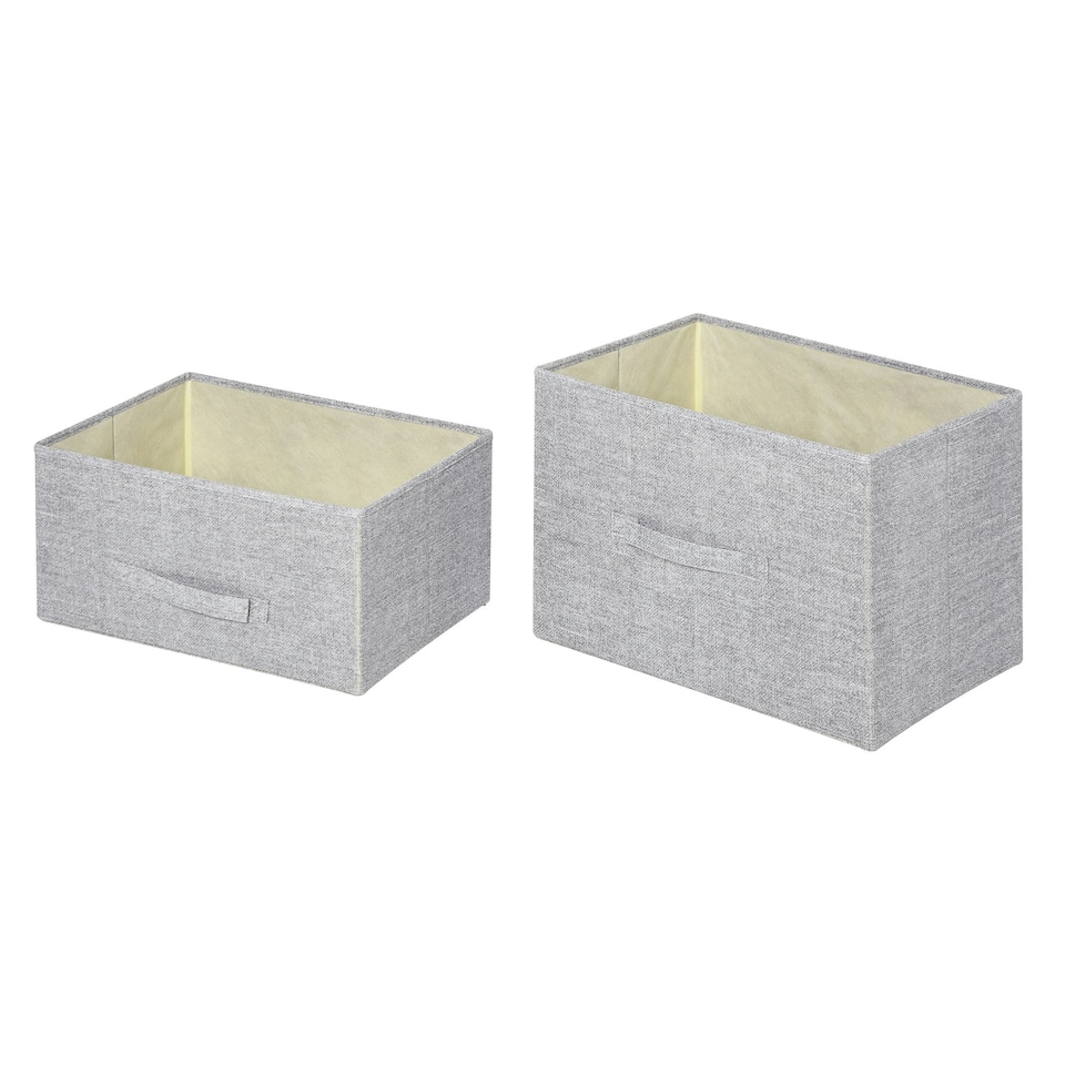 image 1 of HOMCOM 5 Drawer Linen Basket Storage Unit Home Organisation w/ Shelf Handles