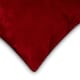 image 3 of Plain Velvet 45cm x 45cm Red Cushion Set of 4 Red | 45cm x 45cm x 10cm