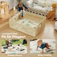 image 8 of AIYAPLAY Baby Play Mat, Double Sided Crawling Mat, Animal Theme