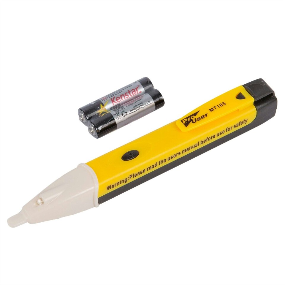 Pro User Non-Contact Voltage Tester - Yellow