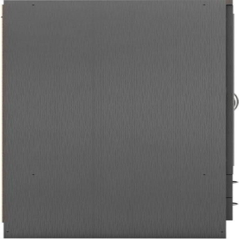 image 1 of Nevada 4 Door 2 Drawer Mirrored Wardrobe Grey | 3D Effect Grey
