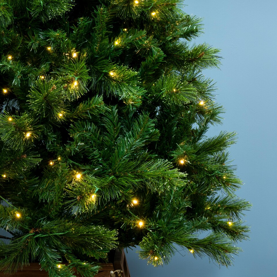 image 1 of Christmas Tree World  12ft/360cm Pre-lit Majestic Dew Pine Christmas Tree