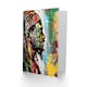 image 2 of Rastafari Man Jamaica Portrait Modern Colourful Him Her Birthday Card