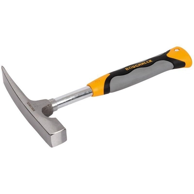 Roughneck Tubular Handle Brick Hammer 680g (24oz) - Multi Colour - One Size