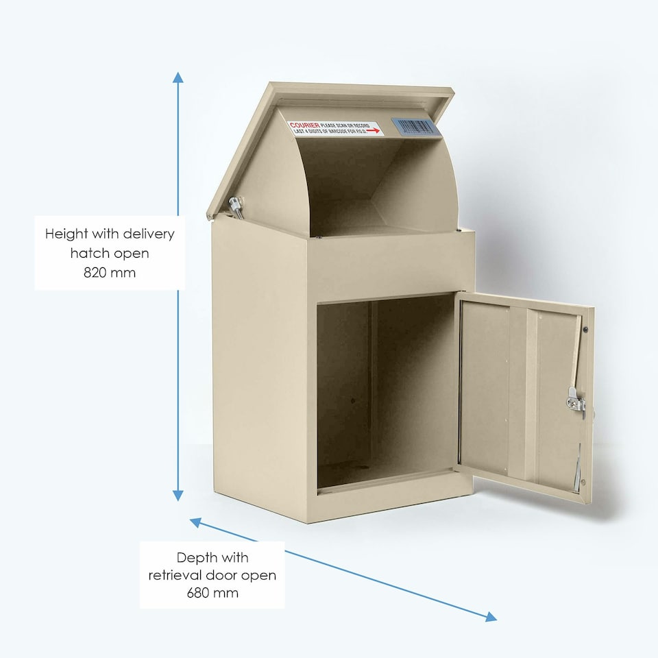 image 1 of SMART PARCEL BOX® Medium Front Access Cream Cream