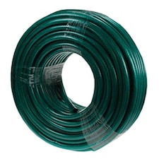 15m Reinforced Garden Hose Pipe in Green | Green | Green