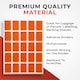 image 3 of Pack of 125 Blue 12x18mm Rectangular Labels - Adhesive Stickers