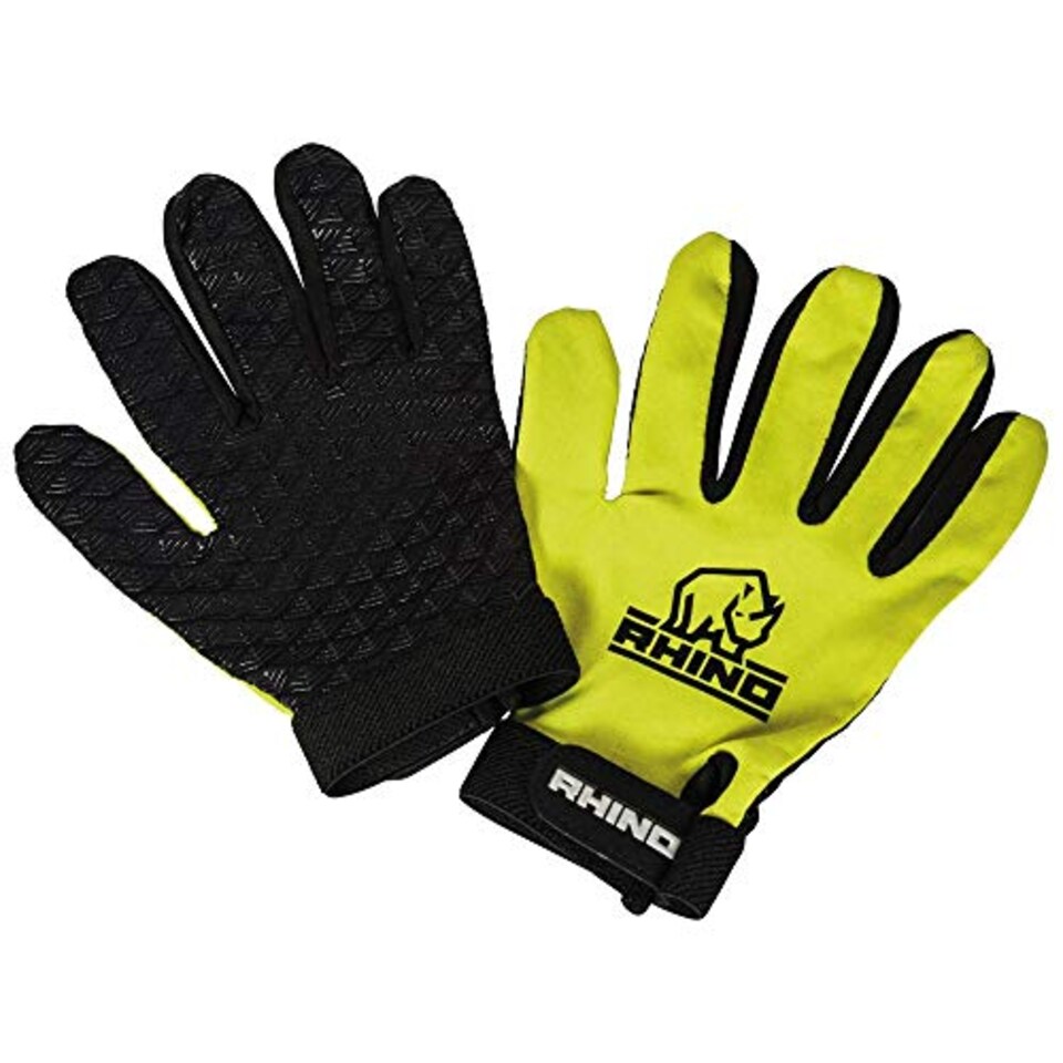 image 1 of Rhino Pro Full Finger Mitts Black Size Mb/Lb