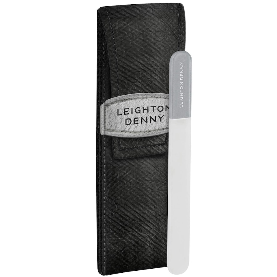 Leighton Denny Travel Crystal Nail File With Eco Case