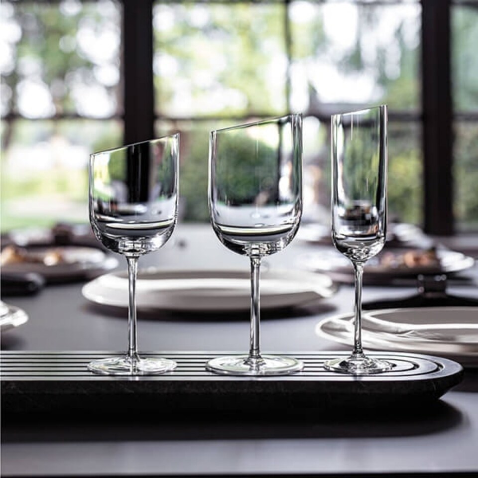 image 1 of Villeroy & Boch New Moon Set of 4 Red Wine Goblets