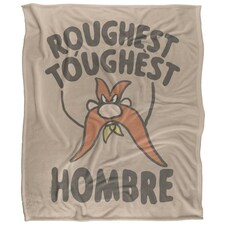Looney Tunes Roughest Toughest Hombre Doodle Blanket - Multicoloured - One Size