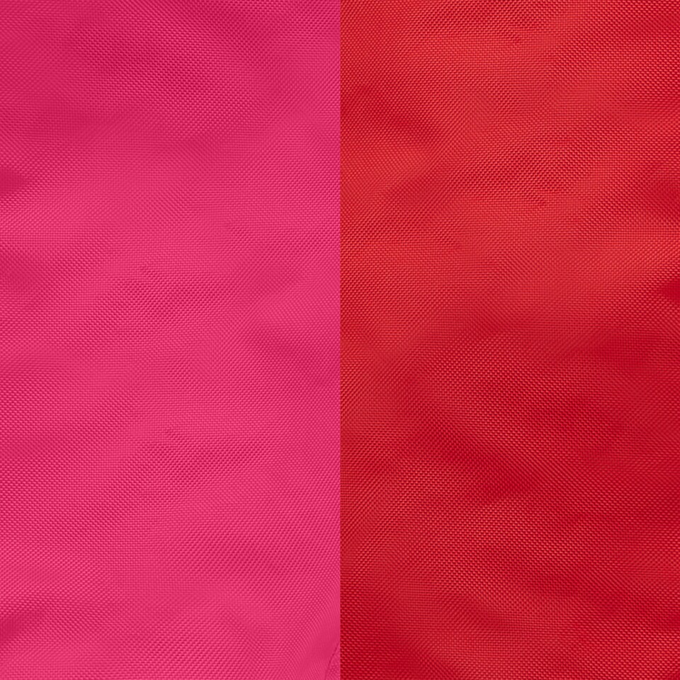 image 1 of Kids Recliner Beanbag Indoor and Outdoor Pink & Red Set of 2 | Red | Multi | M | 1