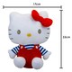 image 2 of Hello Kitty Soft Toy Plush Red Cute Character Plush Huggable Cuddly 23cm Red