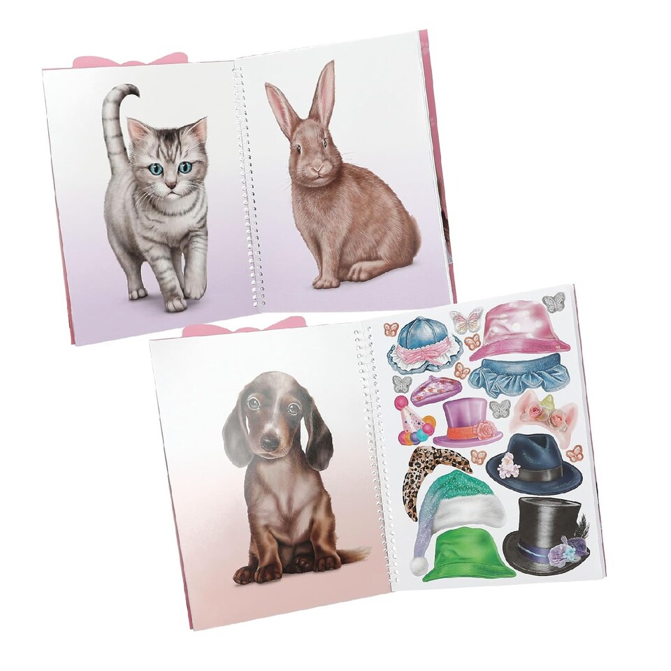 image 1 of Depesche Topmodel Cute Animals Dress Me Up