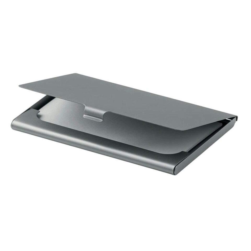 image 1 of MidOcean Stanwell Business Card Holder - Matt Silver - One Size Multi | One Size