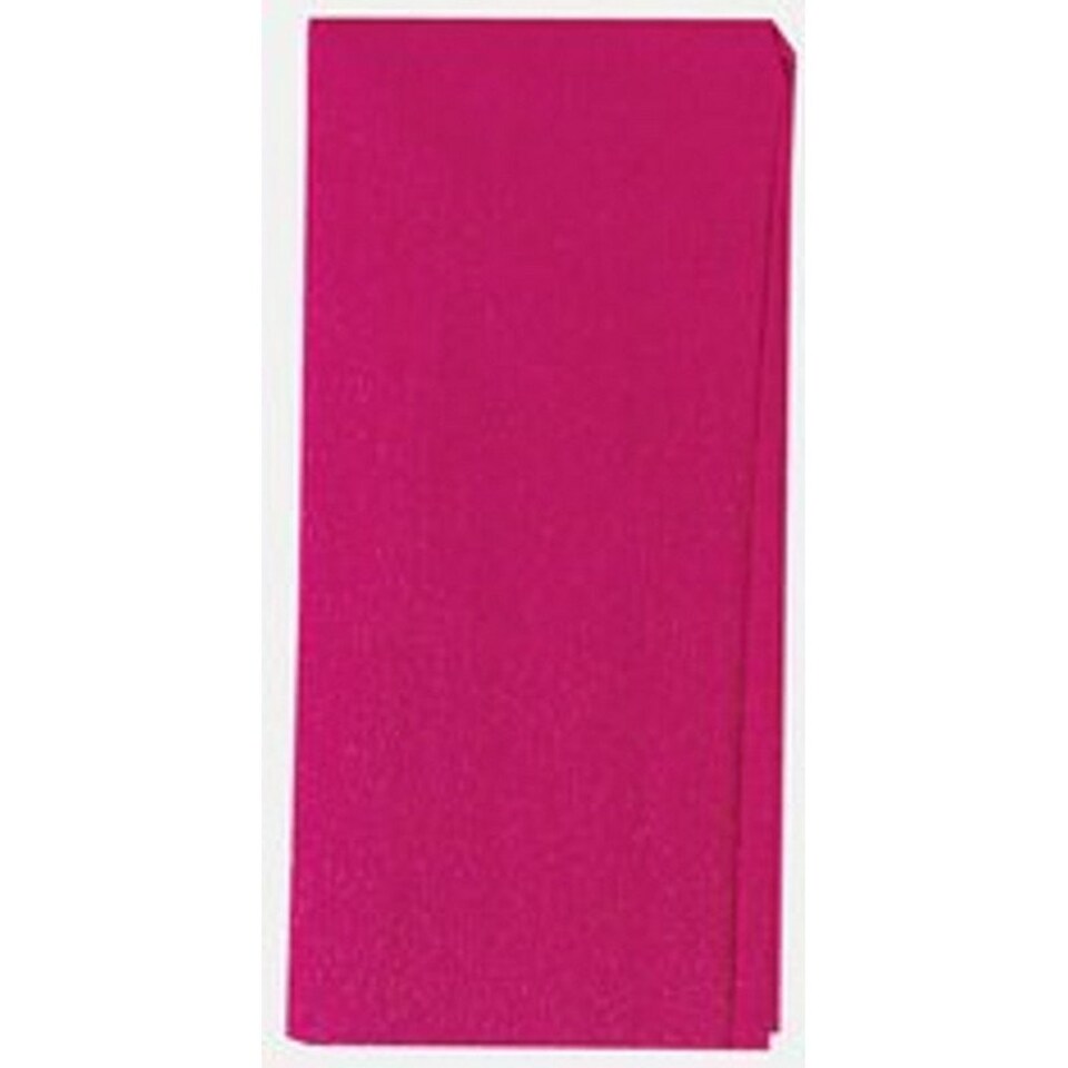 County Stationery Plain Crepe Paper - Cerise - One Size