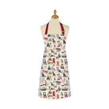 Ulster Weavers Merry Mutts Apron - Cotton Red