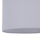 image 4 of Set of 2 White Pleated 30cm Pendant Lightshades White