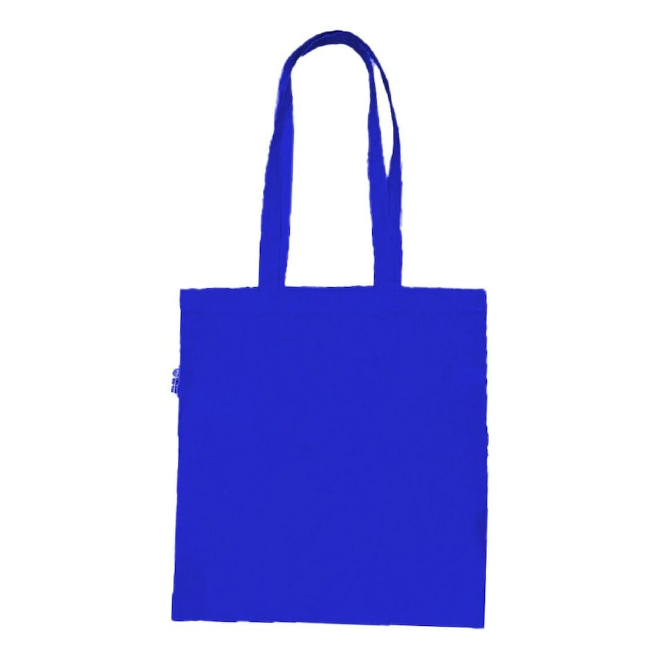 United Bag Store Organic Cotton Tote Bag - Royal Blue - One Size