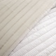 image 2 of Catherine Lansfield Stripe Quilted Reversible Bedspread | Cream | Natural | One Size