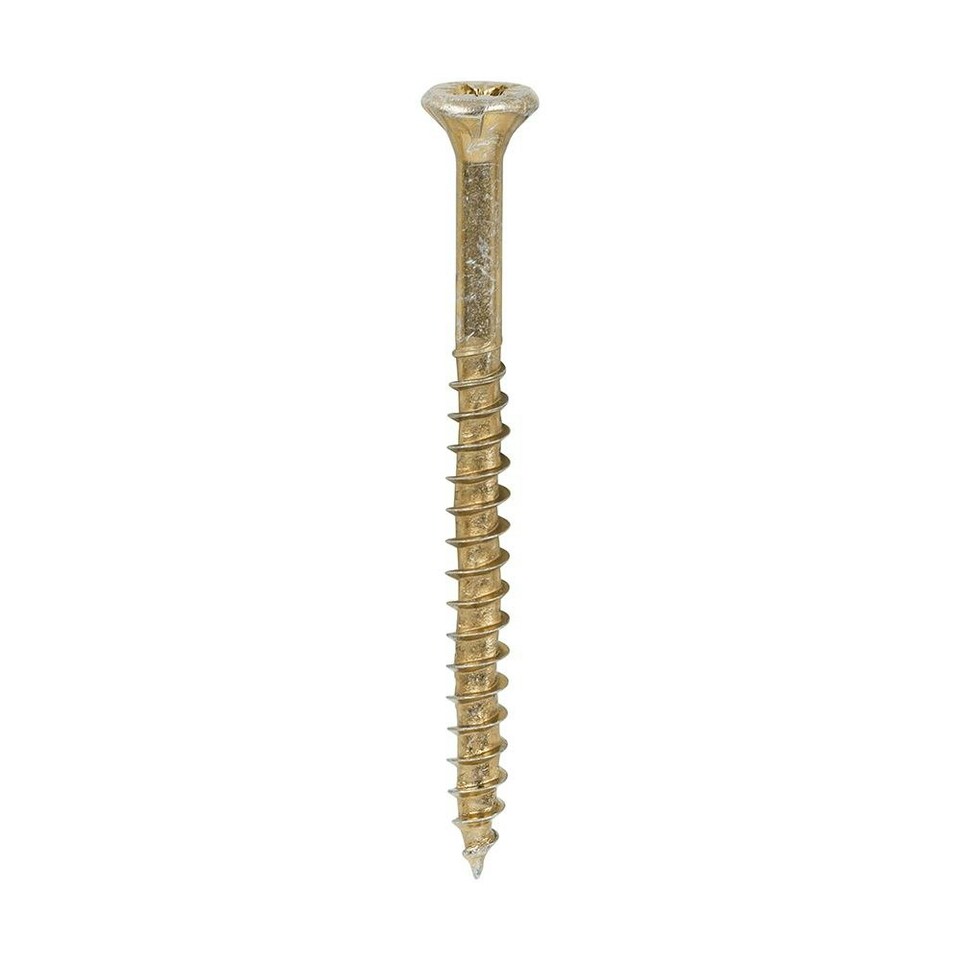 image 1 of Timco - Velocity Premium Multi-Use Screws - PZ - Double Countersunk - Yellow  (Size 3.5 x 45 - 200 Pieces)