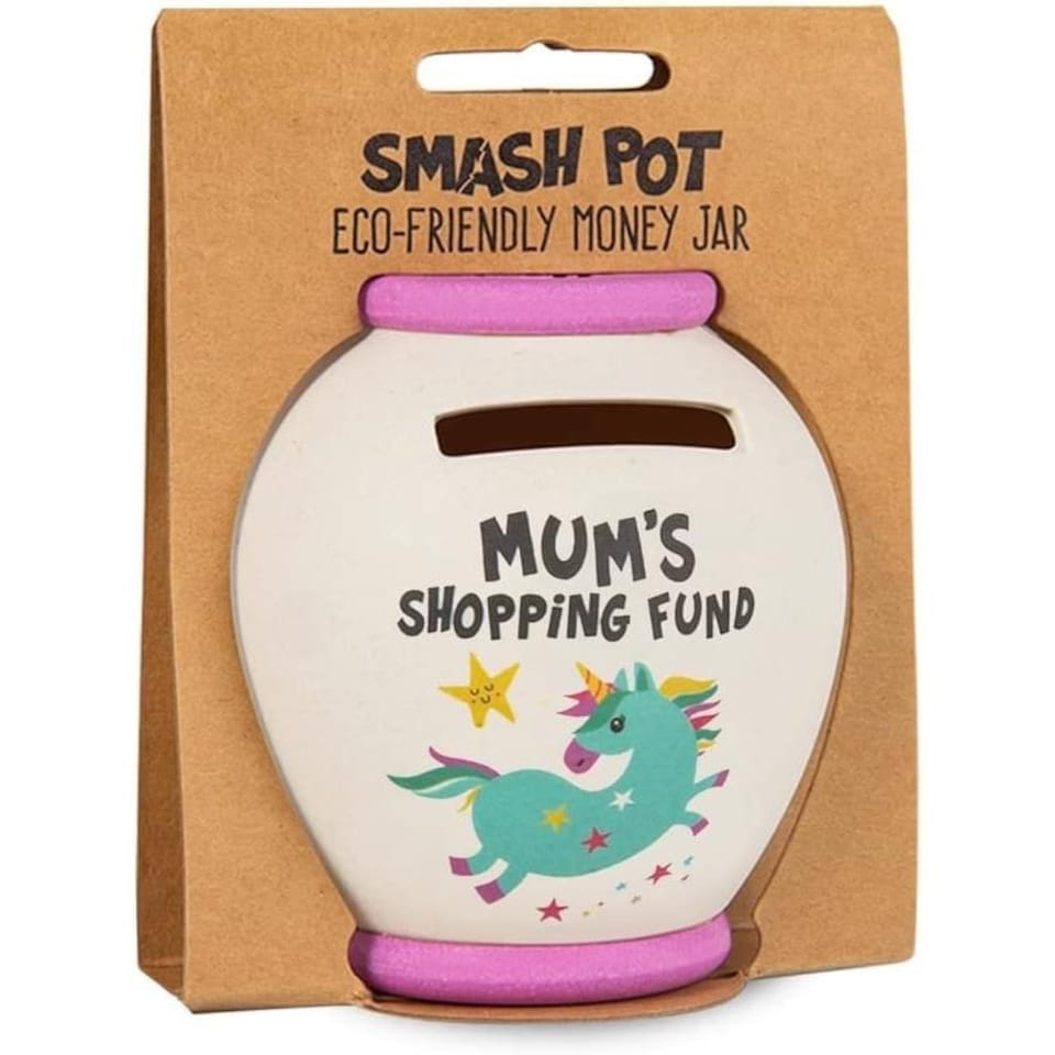 Bamboo Crew Smash Money Pot Mum's Shopping Fund 225090009 DE