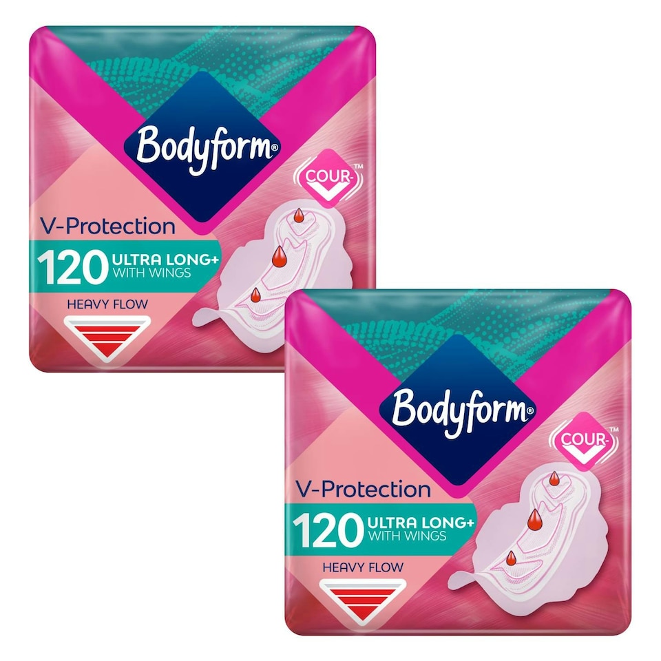 image 1 of Bodyform Ultra Long Sanitary Towels Wings 240 Pack